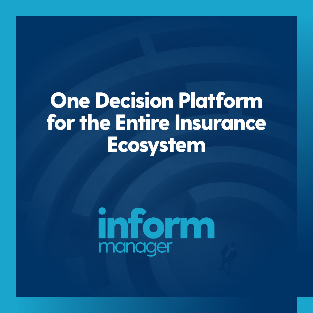 One Decision Platform for the Entire Insurance Ecosystem