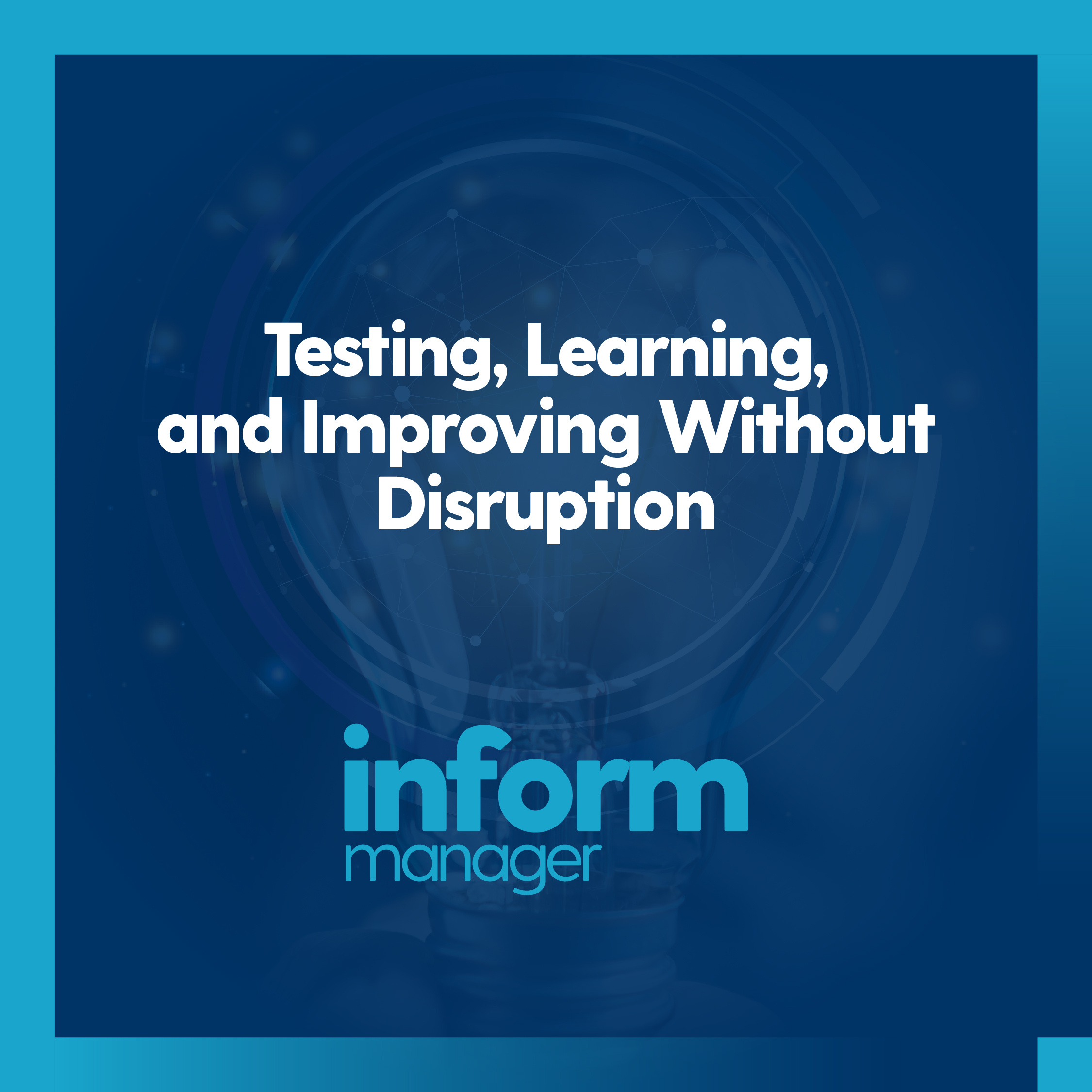 Inform Manager enables champion–challenger decisioning, allowing organisations to test new approaches alongside existing ones and measure real-world impact before committing fully.